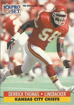 Derrick Thomas Kansas City Chiefs 1991 Pro set NFL #188